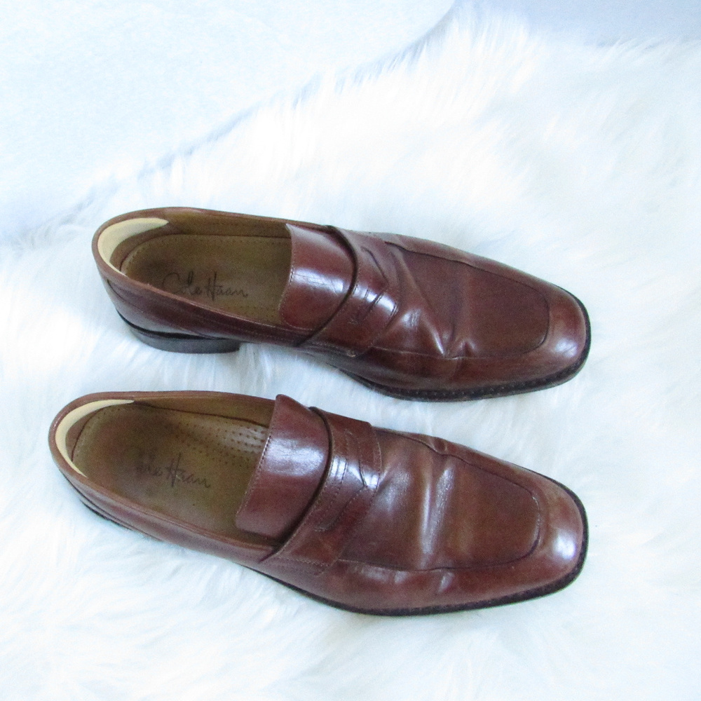 Cole Haan Brown leather loafers size 11.5